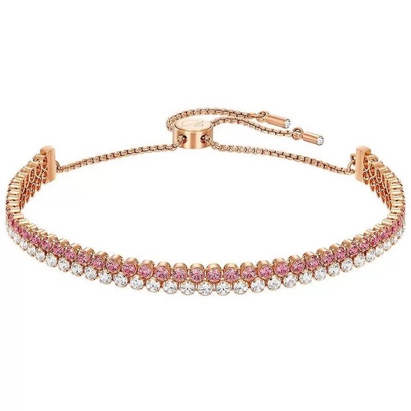 Gorgeous Swarovski Funk Necklace and Matching Bracelet - Picture 1 of 8